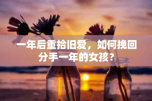 一年后重拾旧爱，如何挽回分手一年的女孩？