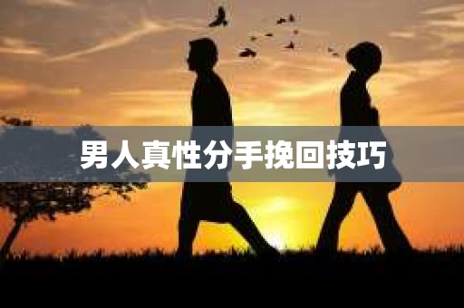 男人真性分手挽回技巧