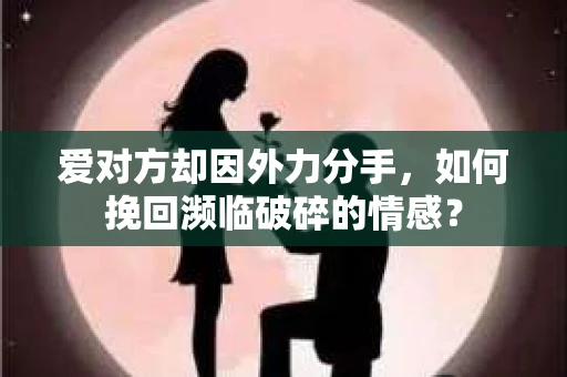 爱对方却因外力分手，如何挽回濒临破碎的情感？