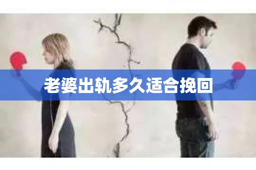 老婆出轨多久适合挽回