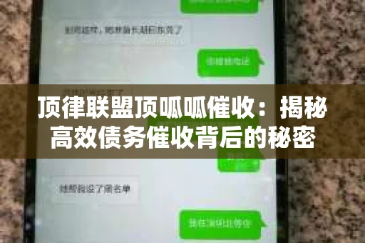 顶律联盟顶呱呱催收：揭秘高效债务催收背后的秘密