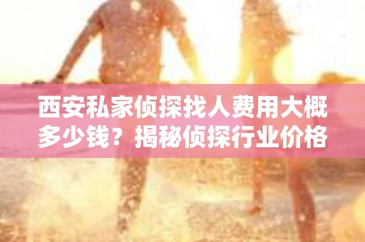 西安私家侦探找人费用大概多少钱？揭秘侦探行业价格之谜
