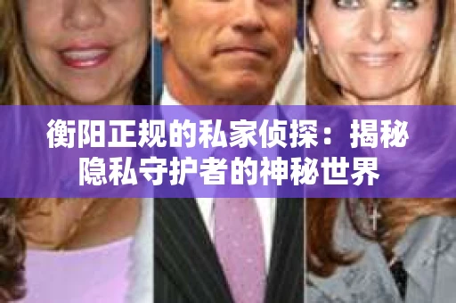 衡阳正规的私家侦探：揭秘隐私守护者的神秘世界