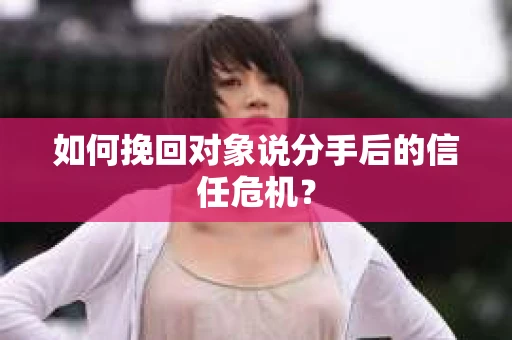 如何挽回对象说分手后的信任危机？