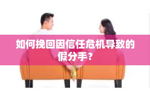 如何挽回因信任危机导致的假分手? 如何挽回因信任危机导致的假分手?