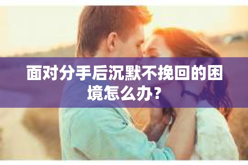面对分手后沉默不挽回的困境怎么办？